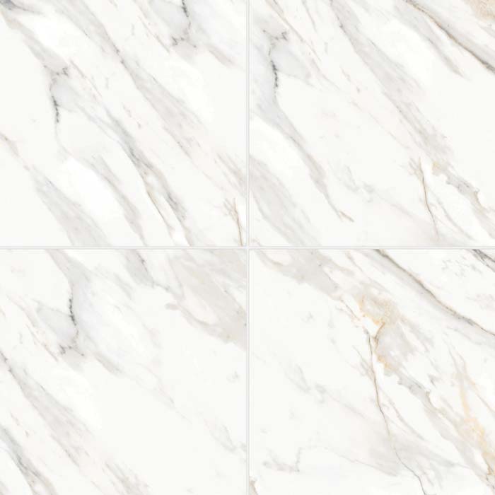 Bedrosians Shandar Arezzo Bianco X Polished Porcelain Field Tile