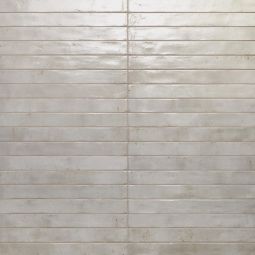 Bedrosians Chroma - Light Grey 2" x 18" Glossy Porcelain Field Tile