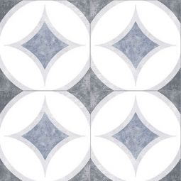 Zio Retro Neuve - Ocean Star 8" x 8" Porcelain Tile