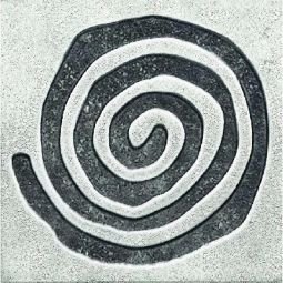 Solid Aluminum Dots A-411 - 4" Petroglyph Spiral