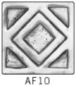 Solid Pewter Dots AF10 - 1.5" Diamond