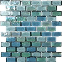 Tesoro Superior - Pier 1" x 2" Glass Mosaic