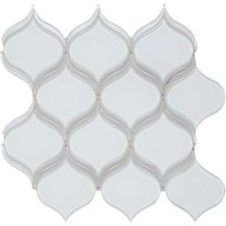 Tesoro Element - Ice Arabesque Glass Mosaics