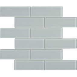 Tesoro Element - Cloud 2" x 6" Brick Glass Mosaics