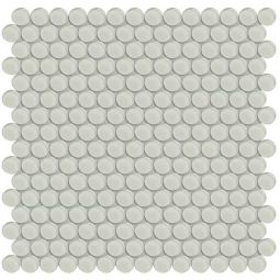 Tesoro Element - Sand Penny Round Glass Mosaics
