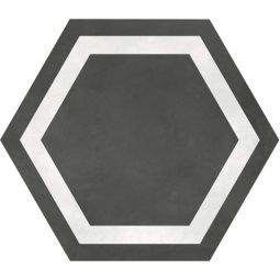 Tesoro Form - Graphite Frame Hexagon Tile