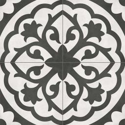 Tesoro Form - Monochrome Lotus Tile