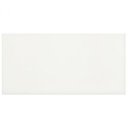 Tesoro Soho - Canvas White Glossy 3" x 6" Wall Tile