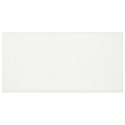 Tesoro Soho - Canvas White Glossy 8" x 16" Wall Tile