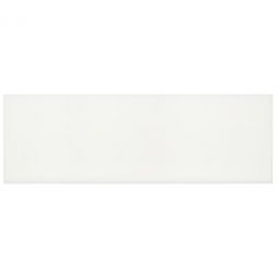 Tesoro Soho - Canvas White Glossy 8" x 24" Wall Tile