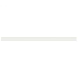 Tesoro Soho - Canvas White Glossy 0.5" x 12" Quarter Round