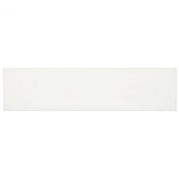 Tesoro Soho - Canvas White Matte 4" x 16" Wall Tile