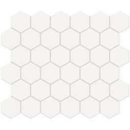 Tesoro Soho - Canvas White Matte 2" Hex Mosaic