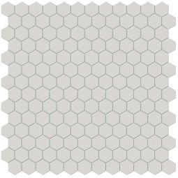Tesoro Soho - Halo Grey Matte 1" Hex Mosaic