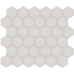 Tesoro Soho - Halo Grey Matte 2" Hex Mosaic