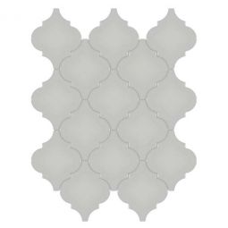 Tesoro Soho - Loft Grey Arabesque Bevel Gloss Mosaic