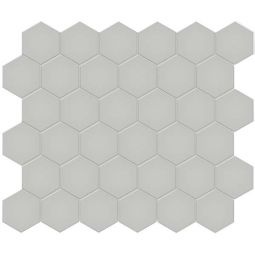 Tesoro Soho - Loft Grey Matte 2" Hex Mosaic