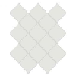 Tesoro Soho - Vintage Grey Arabesque Bevel Gloss Mosaic