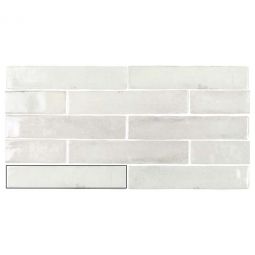 Tesoro Old Savannah - White 2" x 10" Glossy Wall Tile