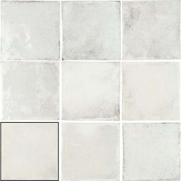 Tesoro Old Savannah - White 4" x 4" Glossy Wall Tile