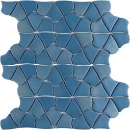 Tesoro Aloha - Blue Orchid Glass Mosaic