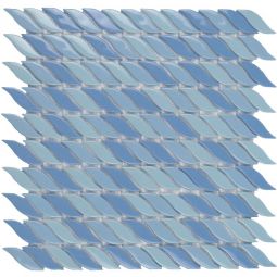 Tesoro Bowline - Blue Atoll Glass Mosaic