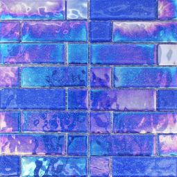 Tesoro Stardust - Tropic Multilinear Glass Mosaic