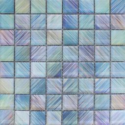 Tesoro Ulltraviolet - Turquoise 1.5" x 1.5" Glass Mosaic