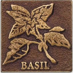 Solid Bronze Dots B-69 - 2" Basil