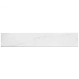Zio Bismarck Palmer - Ghost White 3" x 17" Subway Tile