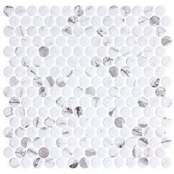 Zio Carolina Dots - Fashion Spec Penny Round Recycled Glass