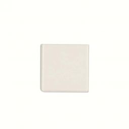 Bedrosians Traditions - Biscuit 3" x 3" Corner Glossy Ceramic Bullnose