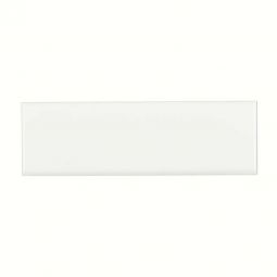 Bedrosians Traditions - Ice White 3" x 10" Glossy Ceramic Bullnose