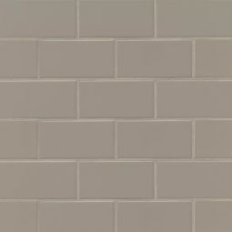 Bedrosians Traditions - Taupe Matte 3" x 6" Wall Tile