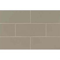 Bedrosians Traditions - Taupe Gloss 4" x 10" Wall Tile