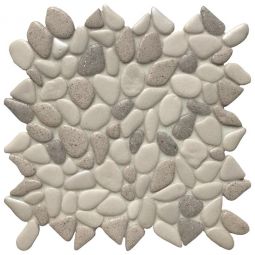 Tesoro Liquid Rocks - Fresh Water Pearl Random Pebble Mosaic