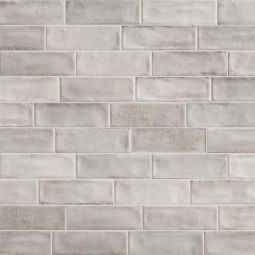 Tesoro Fuoritono - Bianco 4" x 12" Glossy Porcelain Tile