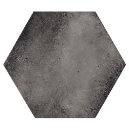 Tesoro Fuoritono - Nero Hexagon Matte Opaco Tile