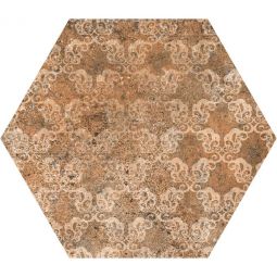 Tesoro Abadia - Deco Mix Hexagon Floor & Wall Tile