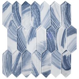 Zio Circa Parthenon - Adrianne Sky Glass Mosaic