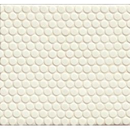 Bedrosians 360 - White Matte Penny Rounds Porcelain Mosaics