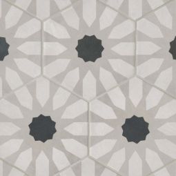 Bedrosians Allora - Fiore Matte Hexagon Floor and Wall Tile