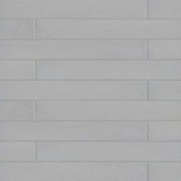 Bedrosians Allora - Solid Grey Matte 3" x 24" Floor and Wall Tile