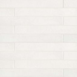 Bedrosians Allora - Solid White Matte 3" x 24" Floor and Wall Tile