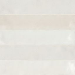Bedrosians Celine - White 2.5" x 12" Gloss Porcelain Floor & Wall Tile