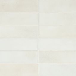 Bedrosians Celine - White 2" x 6" Matte Porcelain Floor & Wall Tile