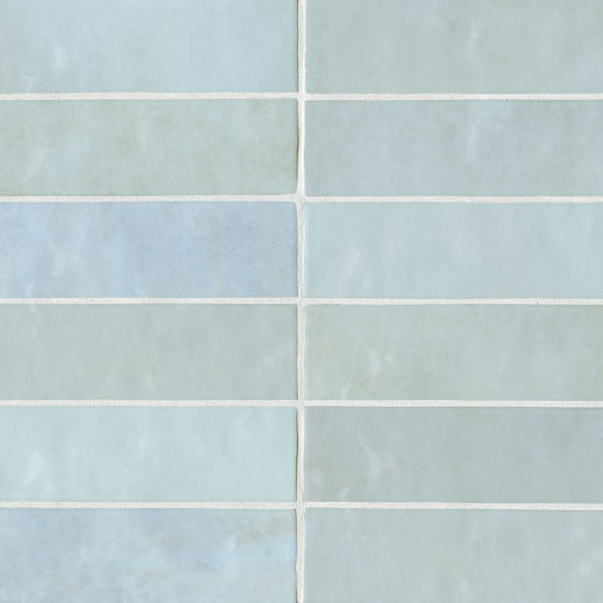 Bedrosians Cloe Baby Blue 2 5 X 8 Gloss Ceramic Wall Tile