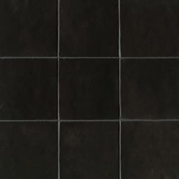 Bedrosians Cloe - Black 5" x 5" Gloss Ceramic Wall Tile