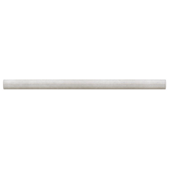 Cloe 0.5 x 8 Ceramic Jolly Miter Edge in White