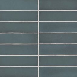 Bedrosians Makoto - Arashi Blue 2.5" x 10" Wall Tile